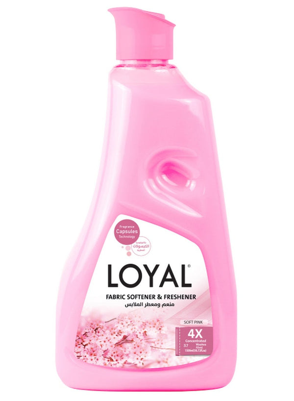 Loyal Concentrated Fabric Softener Soft Pink 750 ML