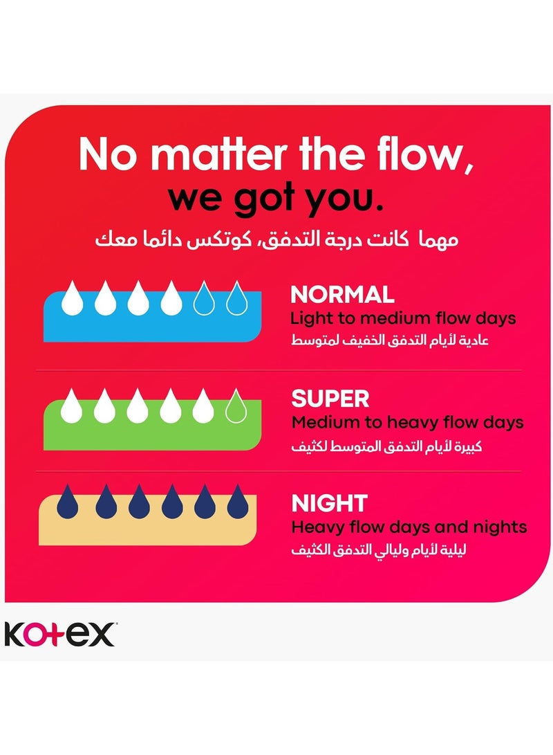 Kotex Maxi Protect Thick Pads 30 Count