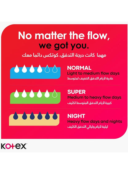 Kotex Maxi Protect Thick Pads 30 Count