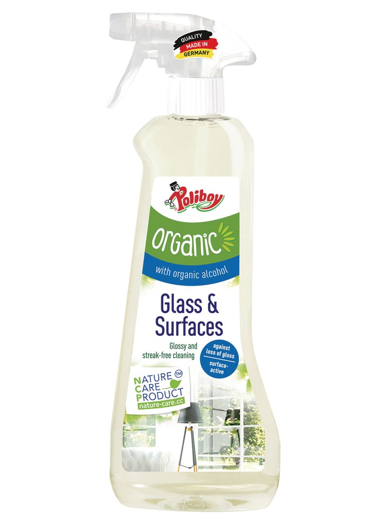 Organic Glass Cleaner 500ML - Poliboy