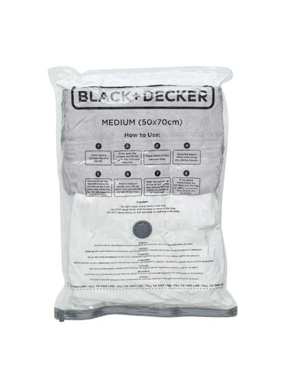 BLACK&DECKER Vacuum Storage Bags - 50X70Cm