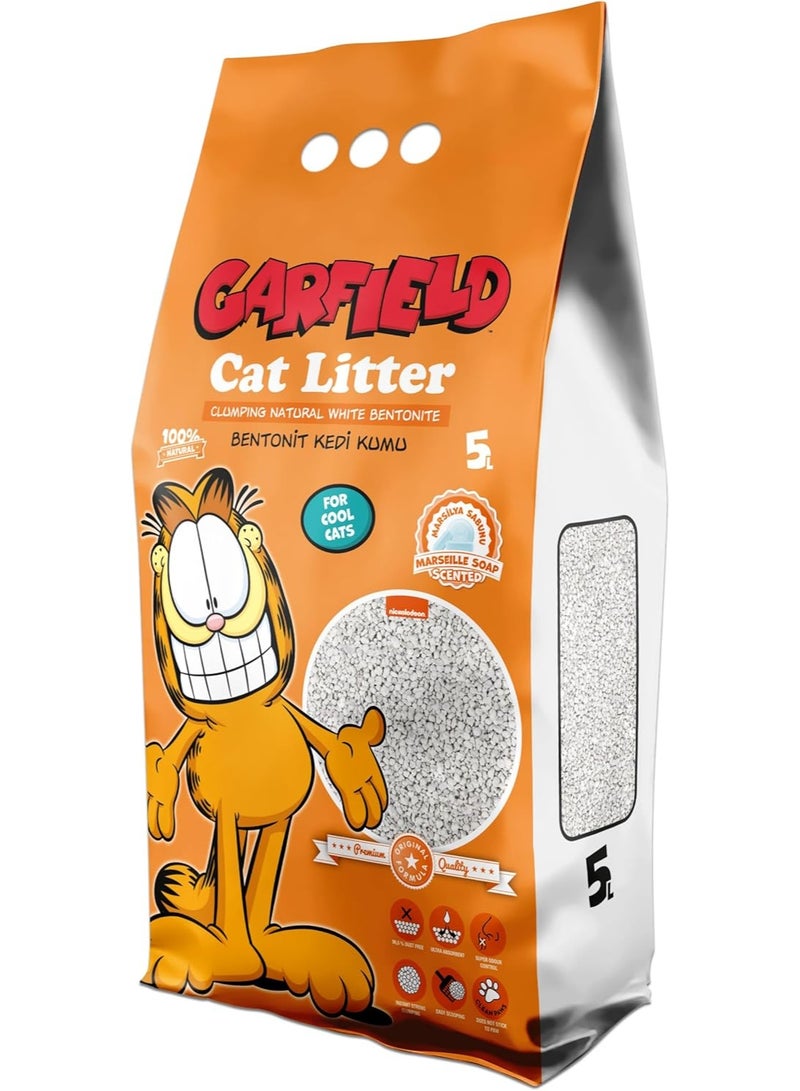 Garfield Cat Litter Clumping Marseille Soap 5L
