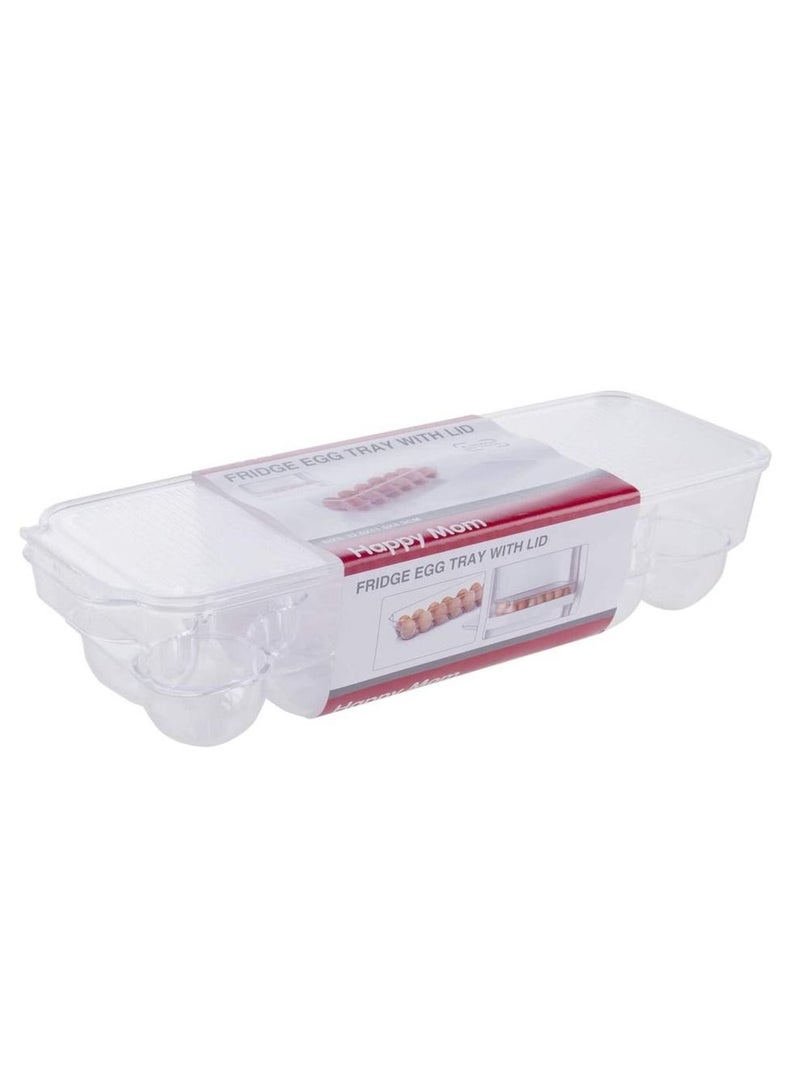 Happy Mom 12 Eggs Tray for Easy Storage