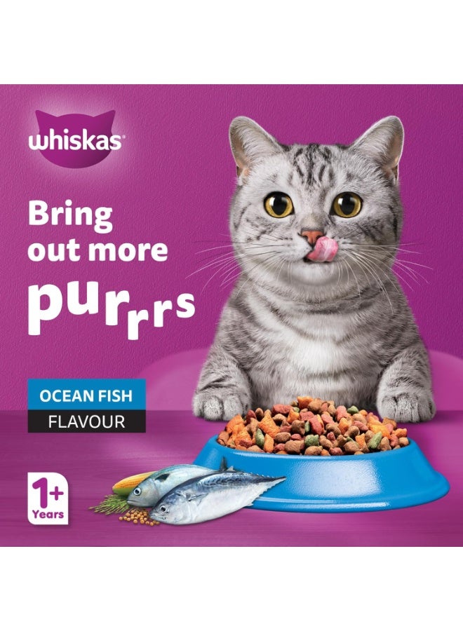 Whiskas Ocean Fish Dry Cat Food 480g