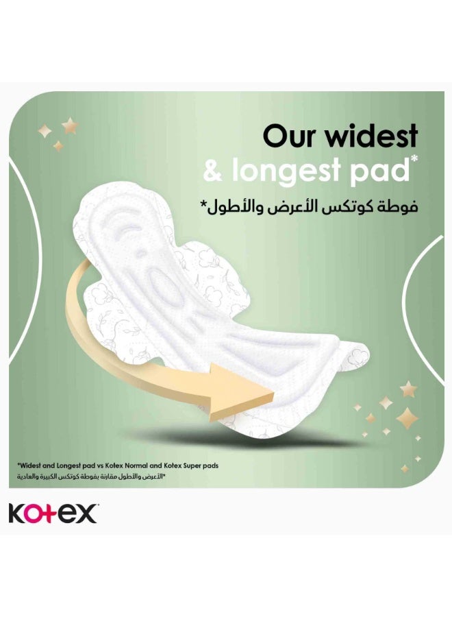 Kotex Natural Maxi Protect Pads - Overnight Comfort