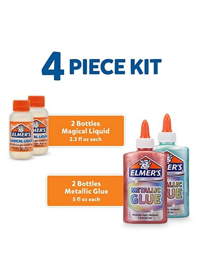 Elmers Metallic Slime Kit - Premium Fun for Kids