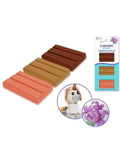 CraftMedley Carvers' Oven Bake Polymer Clay 20 g