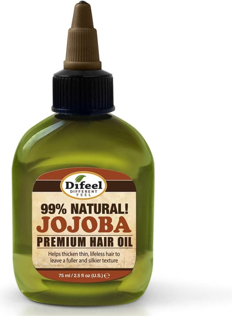 Difeel Jojoba Natural Hair Oil 75 ML