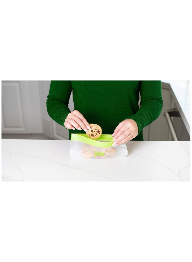 Joie Standing Silicone Bags 1.5L - Eco-Friendly Storage