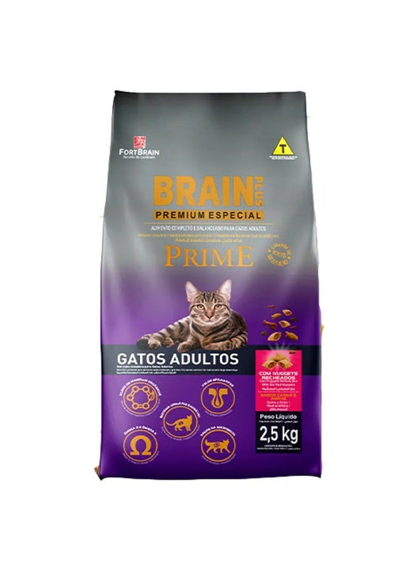 Premium Cat Food 2.5 Kg - FORTBRAIN