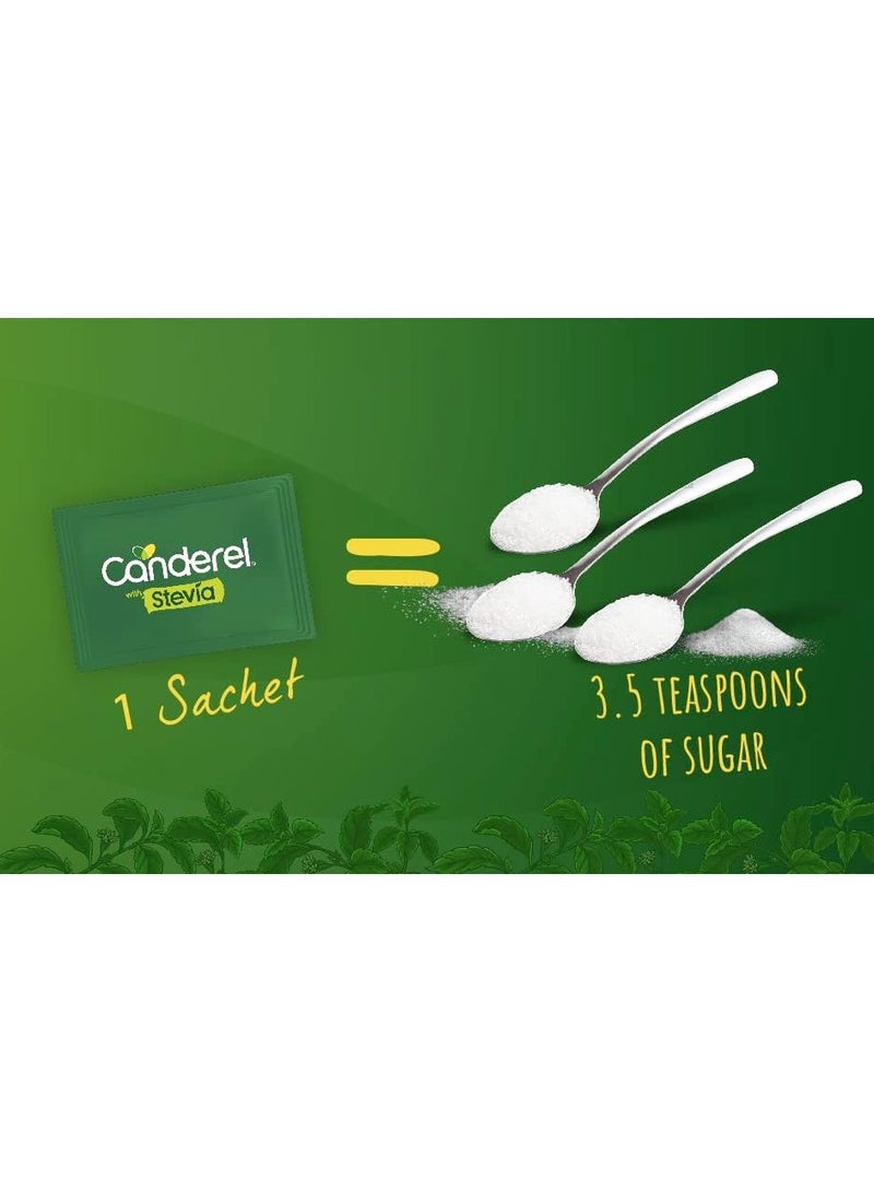 Canderel Stevia Sweetener 100 Sachets