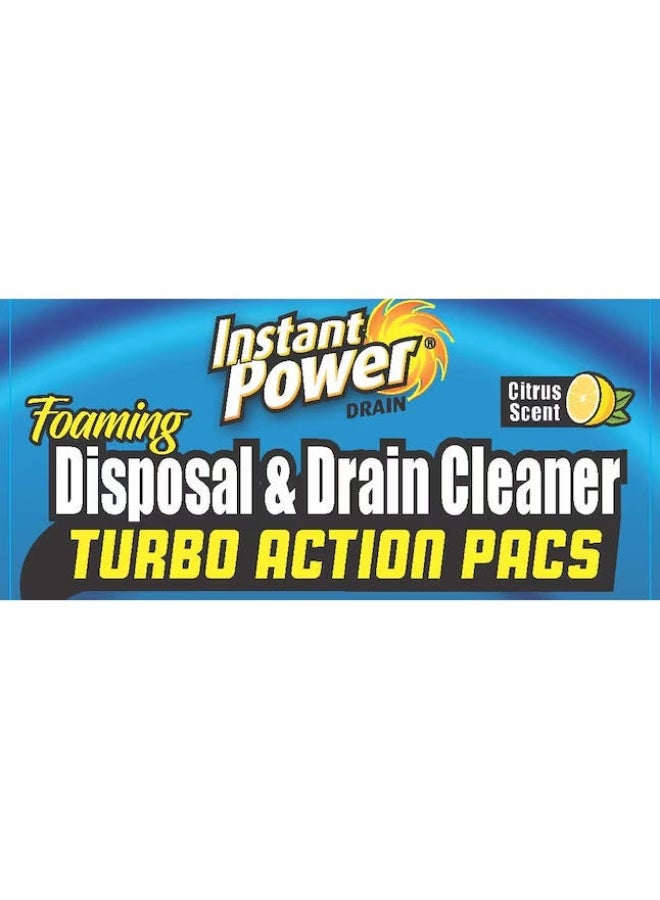 Instant Power Foaming Disposal Cleaner 4 Pacs