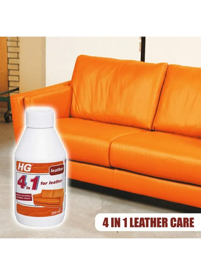 HG 4 In 1 Deep Cleaner For Leather - 250 ML