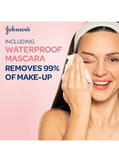 dermatologically tested, eye area, face eyes, johnson s, lift away, makeup remover, makeup remover wipes, micellar makeup, micellar makeup remover, normal skin, one care, one wipe, remover wipes, skincare, waterproof