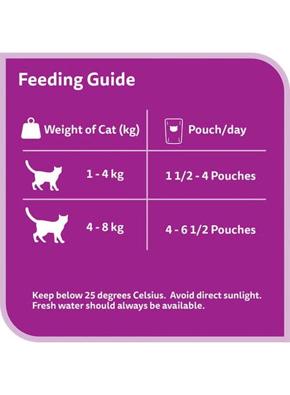 Whiskas Wet Cat Food Tuna 80G X 4