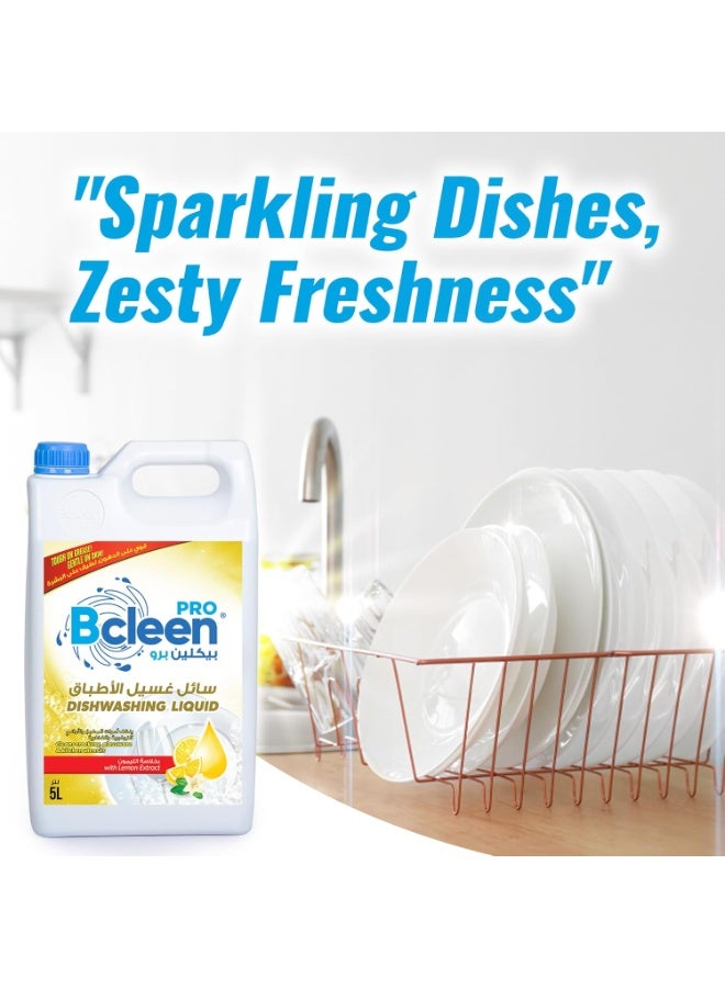 Bcleen Dish Wash Liquid Lemon 5L