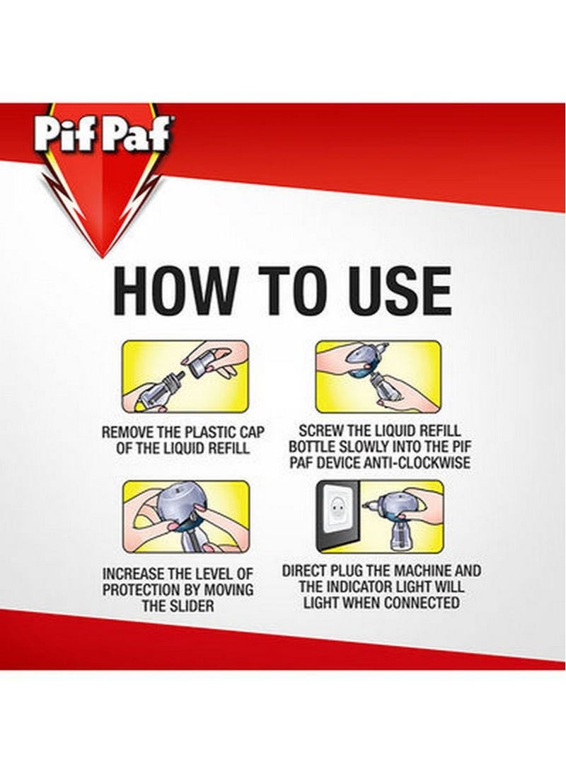 Pif Paf Liquid Mosquito Killer Refill 45ml
