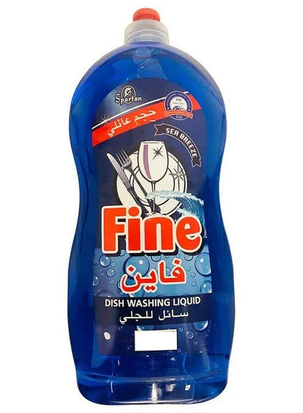 Spartan Fine Dishwashing Liquid Sea Breeze 1300 ML