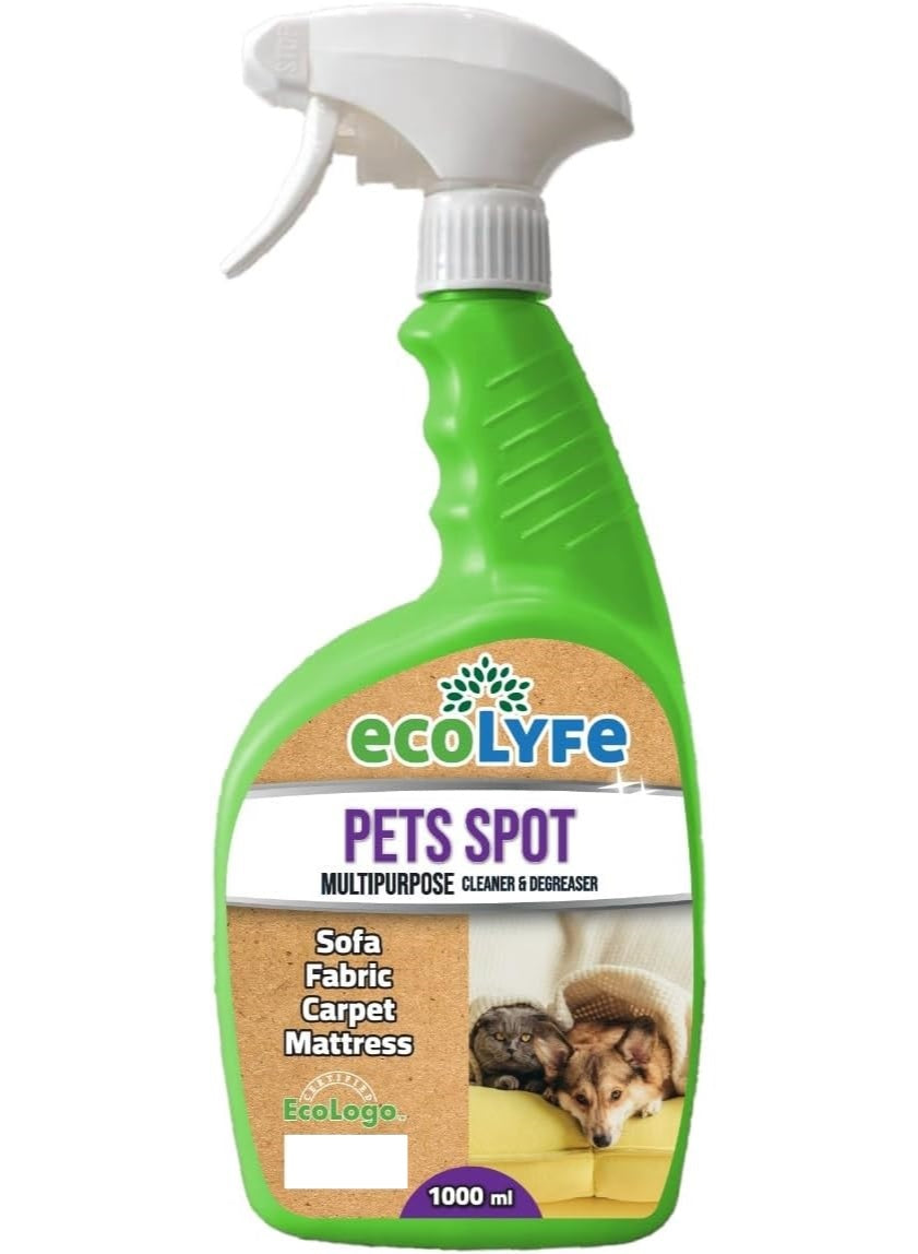 away dirt, cleaner degreaser, ecolyfe, home odor, keep pet, multipurpose cleaner, multipurpose cleaner degreaser, pets love, pets spot, pets spot multipurpose, plant-based, spot multipurpose, spot multipurpose cleaner, stain removal, type pets