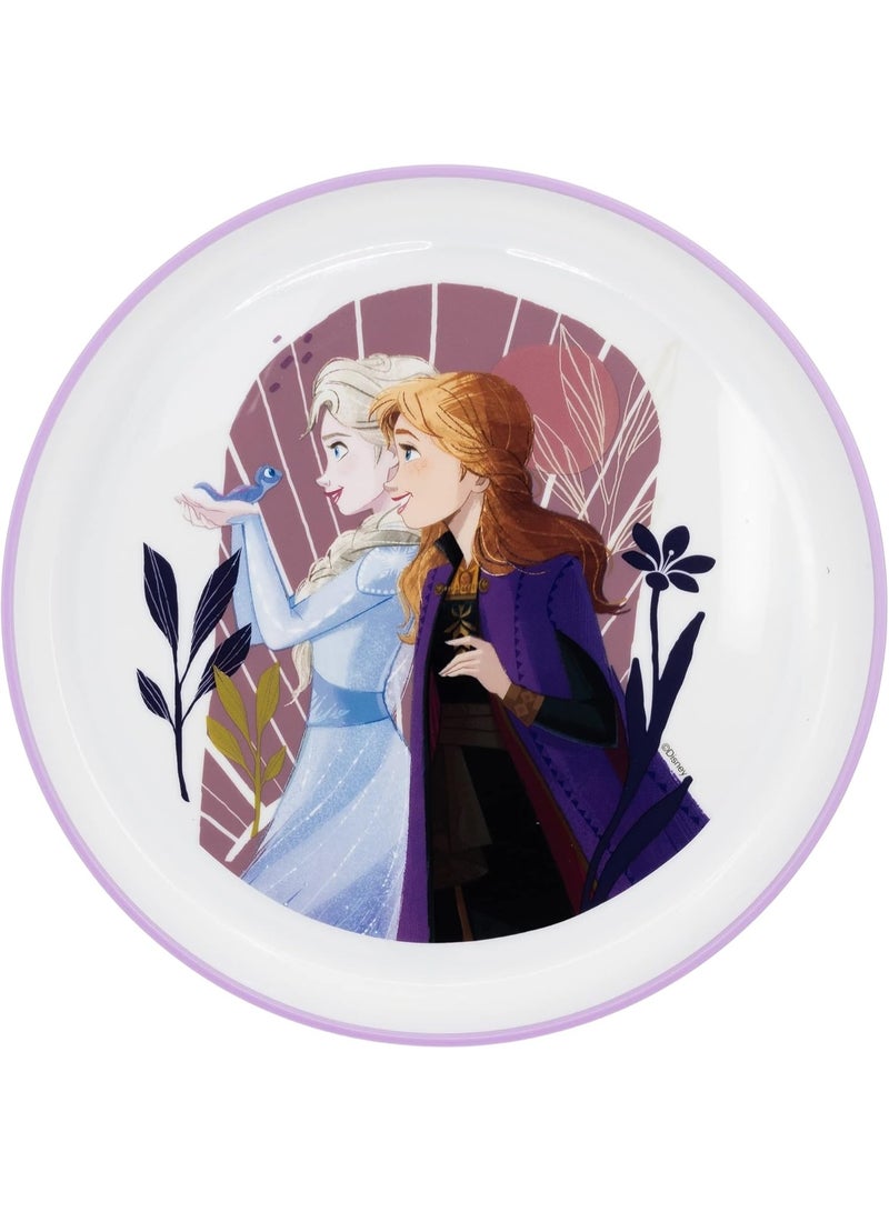 Frozen Trust The Journey Kids Plate Purple - STOR