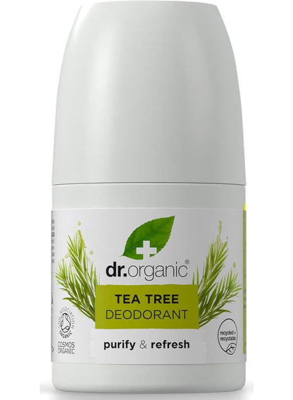 Dr.Organic Tea Tree Deodorant Roll On 50 ML