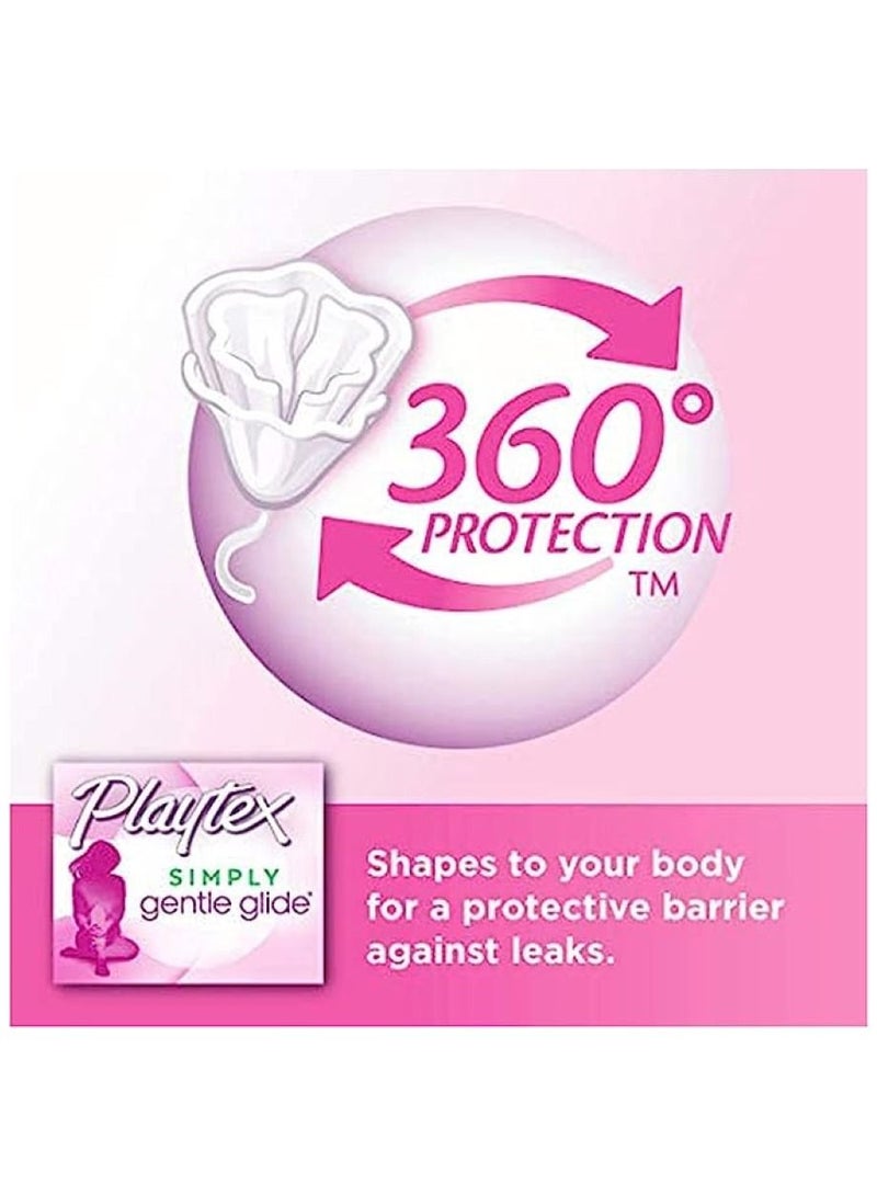 Playtex Simply Gentle Glide Regular Tampons