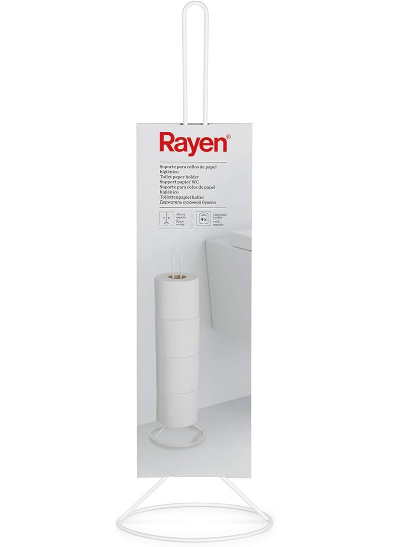 Rayen Toilet Paper Holder Matte White