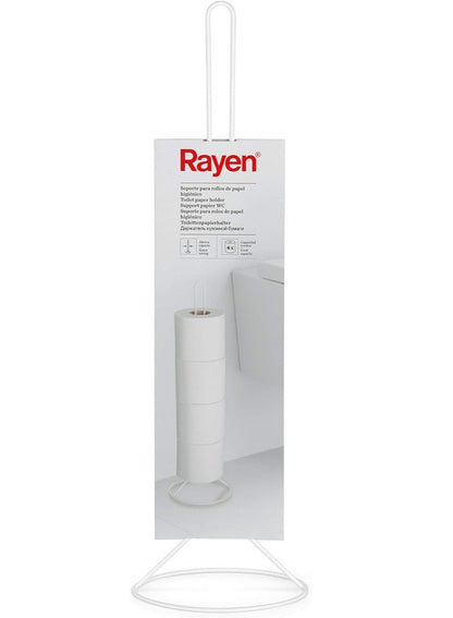 Rayen Toilet Paper Holder Matte White