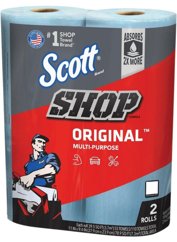 Scott Shop Towels Pack of 2 - Premium Cleaning Solution