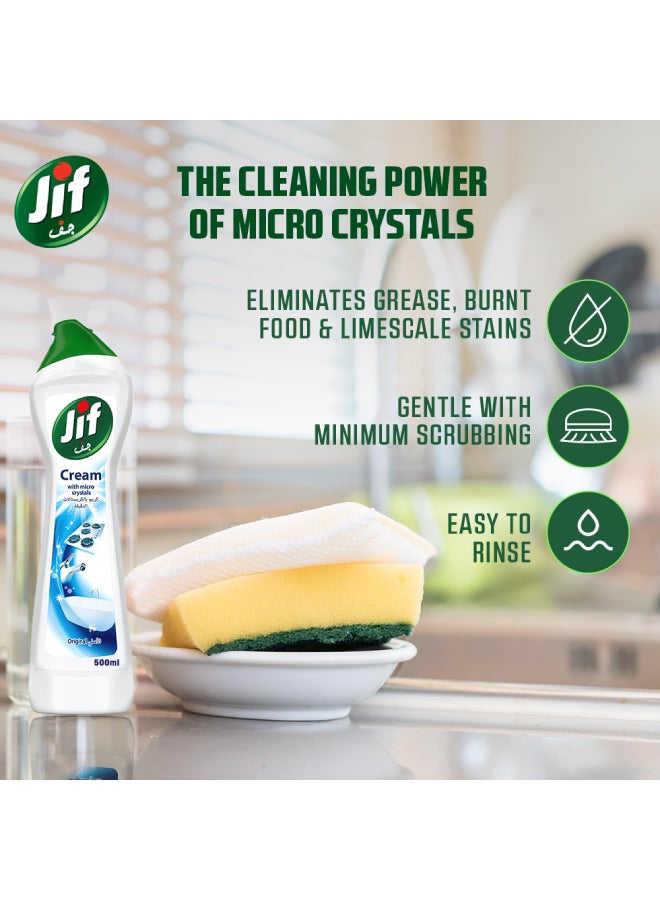 Jif Cream Cleaner Original Stain Remover 500ml