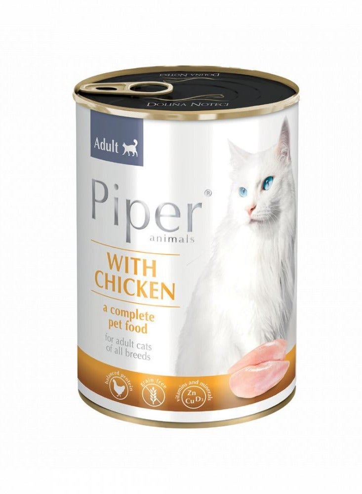 Piper Animals Sterilised Cat Food With Chicken 400g