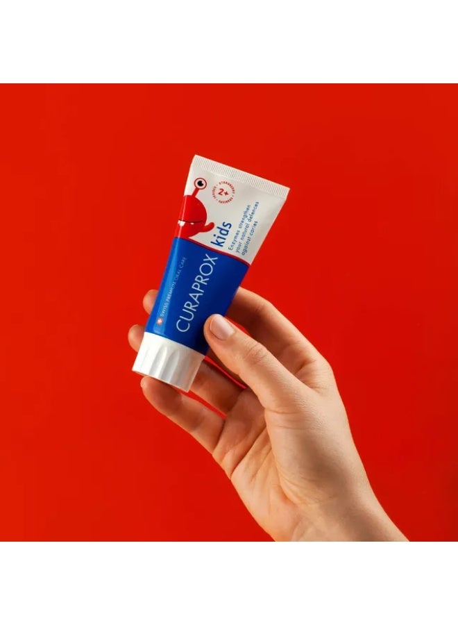 CURAPROX Kids No Fluoride Toothpaste Strawberry 60 ML
