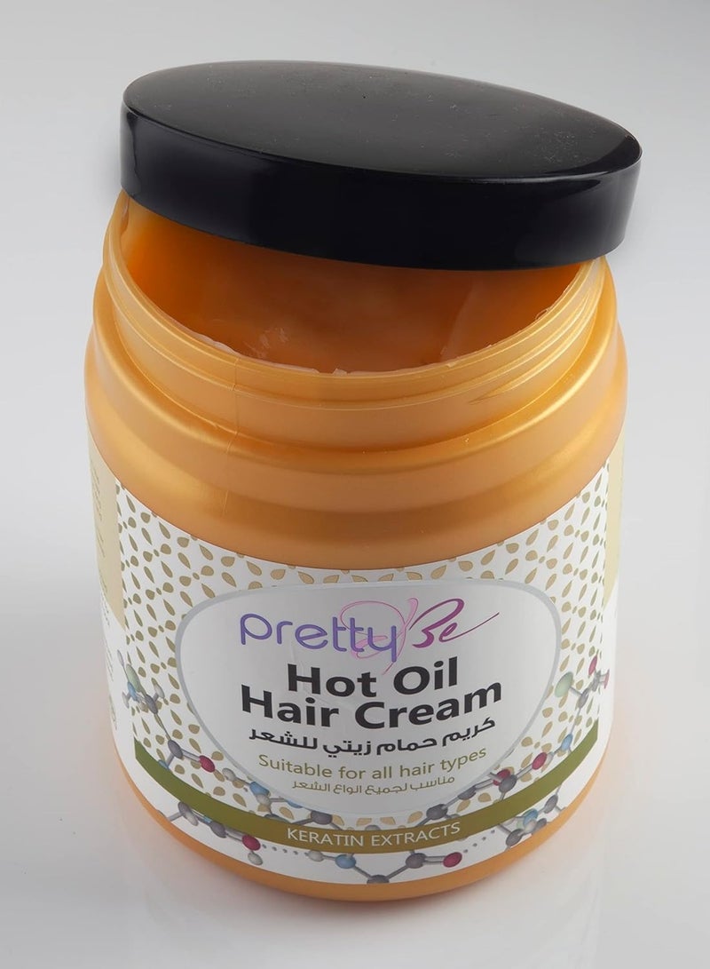 Pretty Be Hot Oil Hair Cream with Keratin Extracts