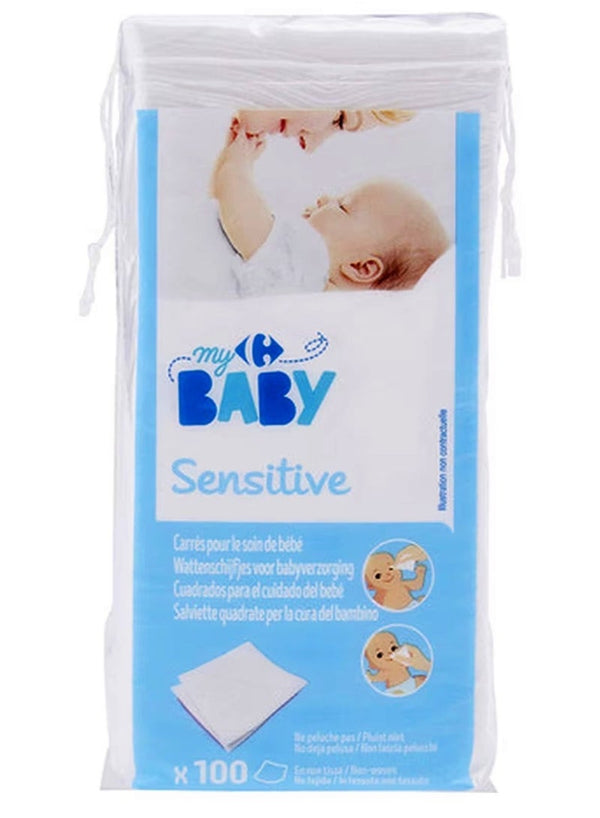 MY BABY Sensitive Face Pads 100 Pack