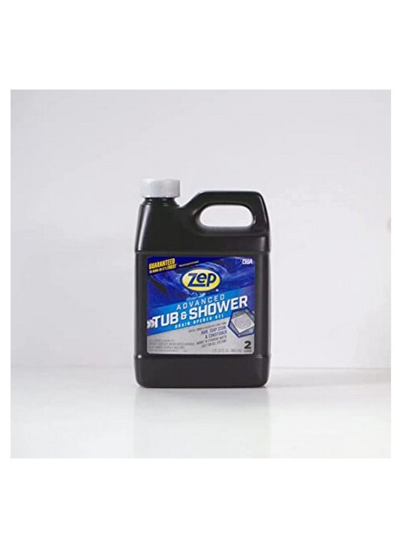 Zep Tub and Shower Drain Opener Gel - 32 Ounce