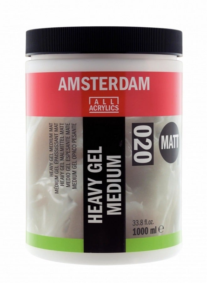 AMSTERDAM Heavy Body Acrylic Gel Medium 1000 ML