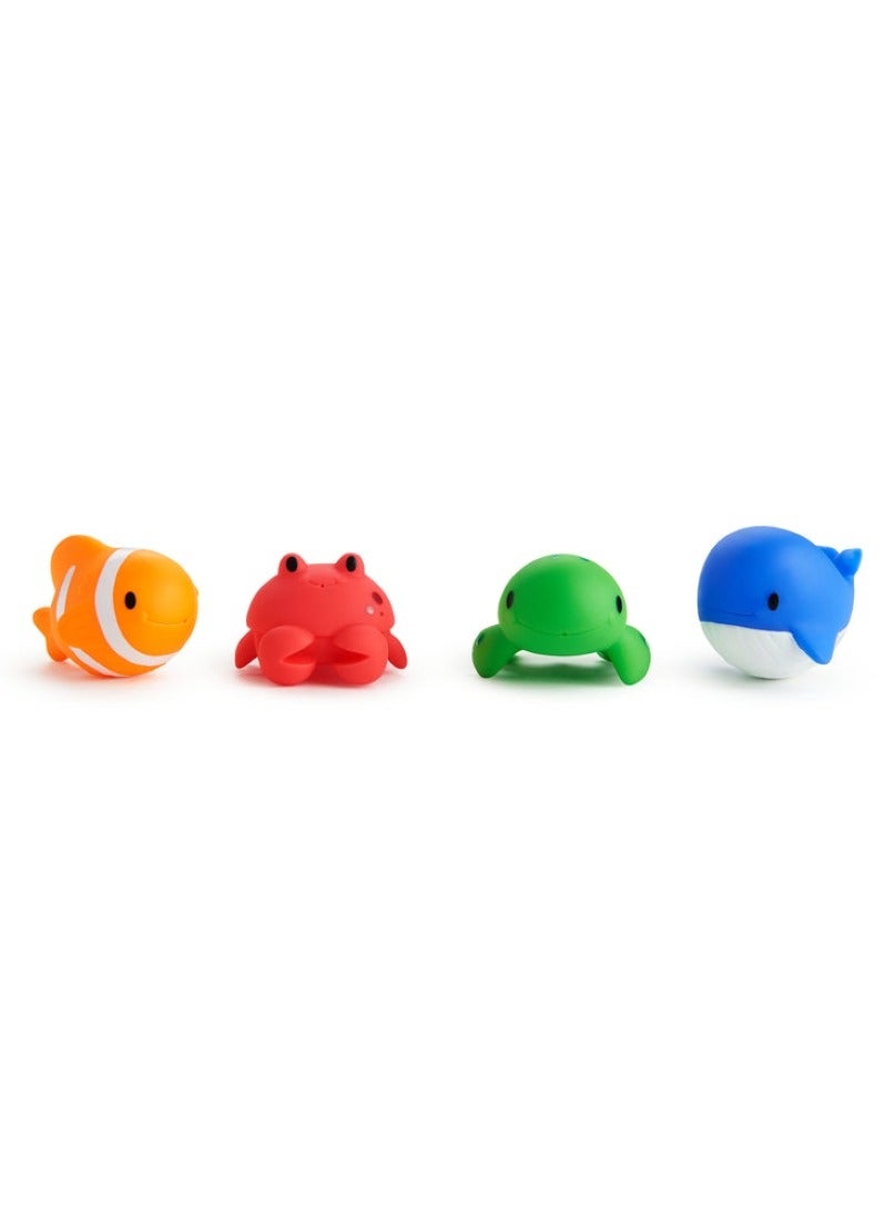 Munchkin Ocean Friend Squirts - Fun Bath Toys