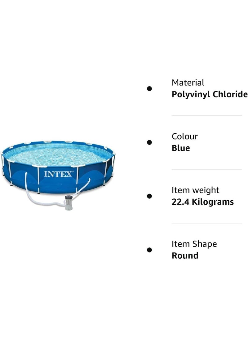 INTEX Metal Frame Pool Set 12ft 30in