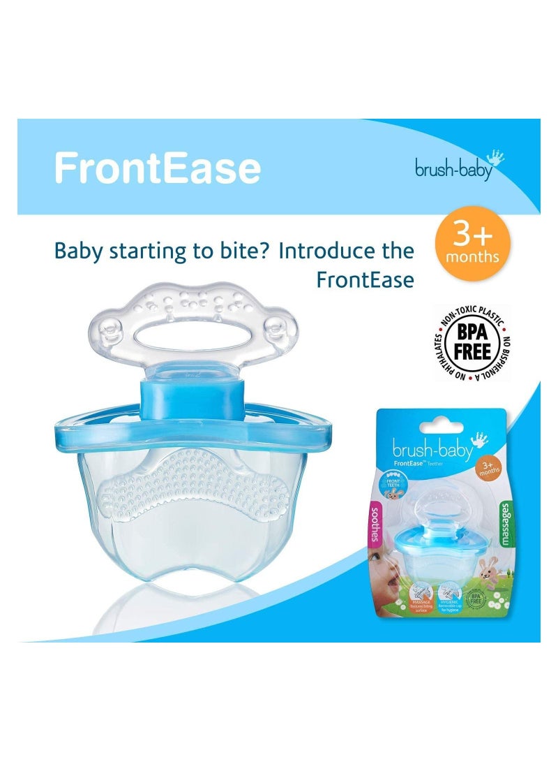 Brush-Baby Front-Ease Teether Blue 3M +