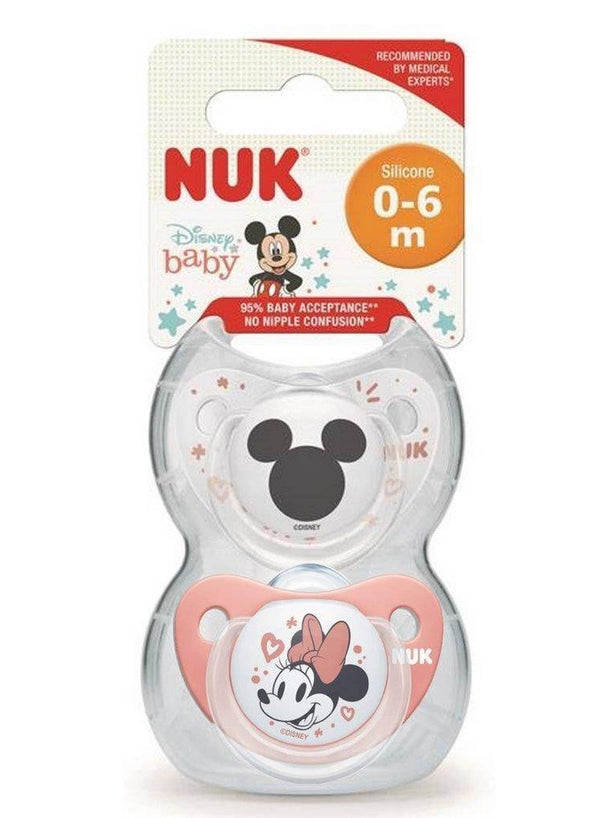 NUK Disney Minnie Mouse Soother 0-6M
