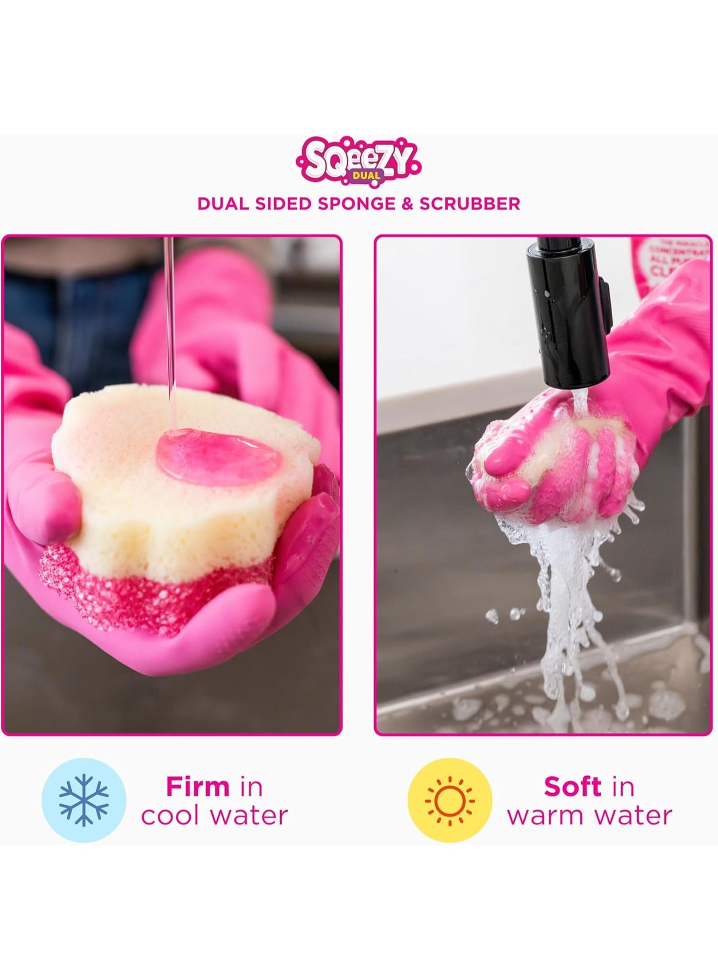 dual sided, free solution, home cleaning, pink stuff, pink stuff sqeezy, scratch free, scrubber sponge, sided scrubber, sponge scratch, sqeezy dual, sqeezy dual sided, star drops, stuff sqeezy, stuff sqeezy dual, ultimate home