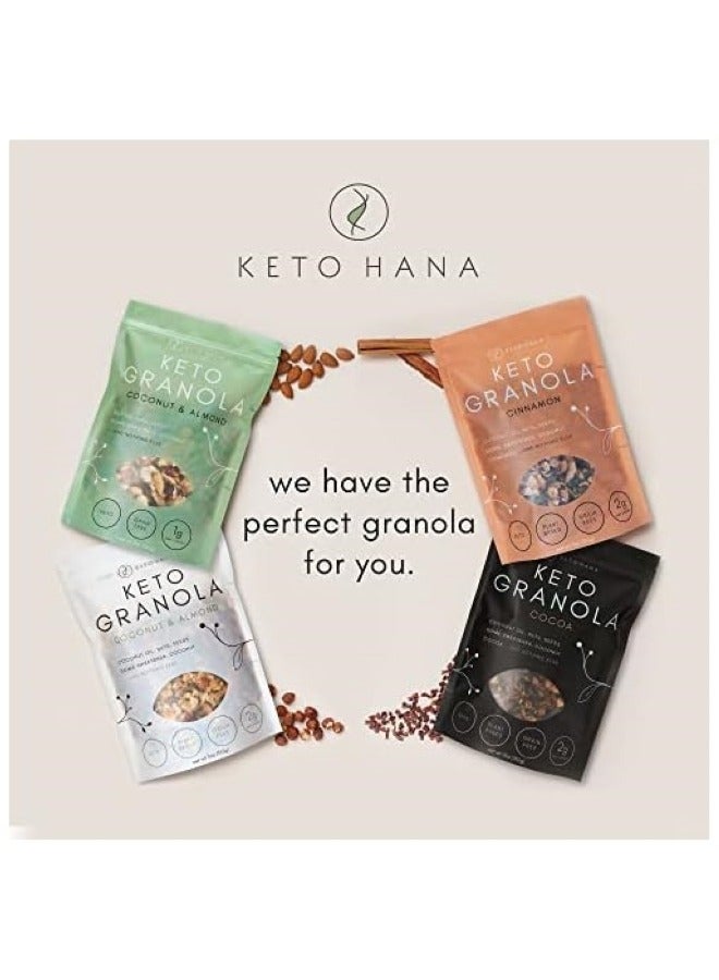 Cinnamon Keto Granola 300g - KETO HANA