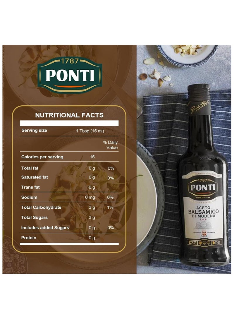 Ponti Balsamic Vinegar 500 ML - Premium Italian Flavor