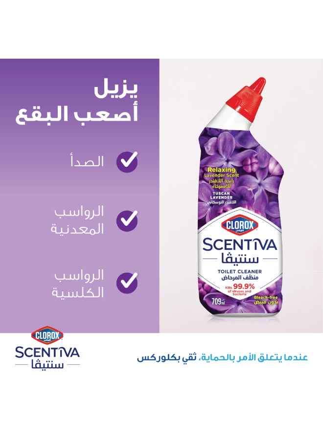 Clorox Scentiva Toilet Cleaner Tuscan Lavender