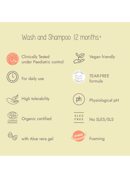 Gentle Organic Wash and Shampoo for Babies | Dadaumpa
