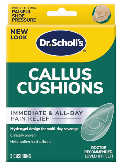 Dr. Scholl's Callus Cushion 5 Pack for Pain Relief