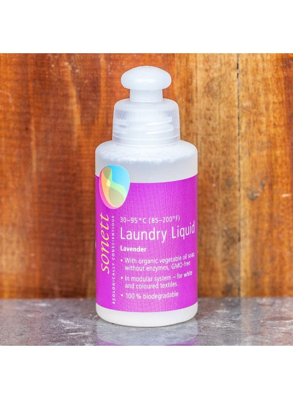 Organic Lavender Laundry Liquid 120 ML - SONETT