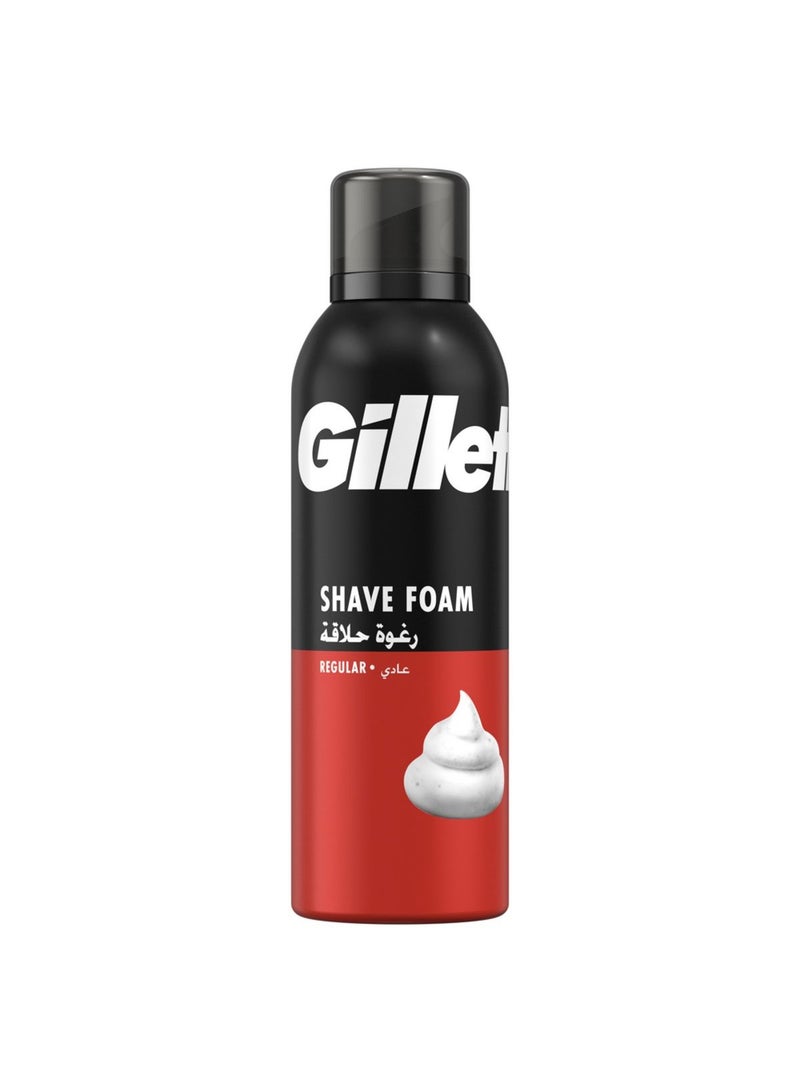 Gillette Shaving Foam Regular 200 ML