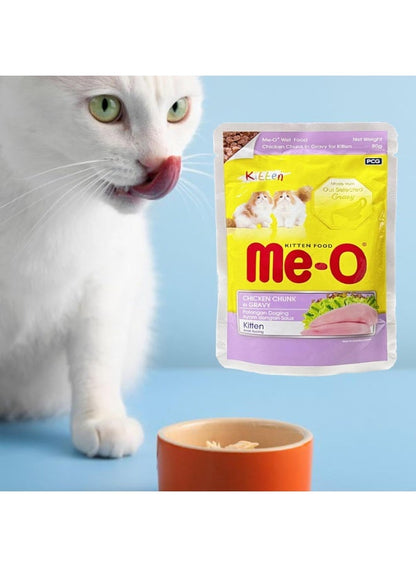 Me-O Gravy for Kittens Chicken 80g