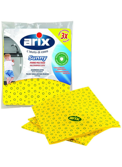 Arix Sunny Multipurpose Cloth Pack - 3 Pcs